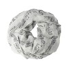mugesh Round Scarf Music Line Large - Great Gift for