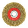 Dapetz ® Brassed Steel Wire Wheel 125mm X 20mm For