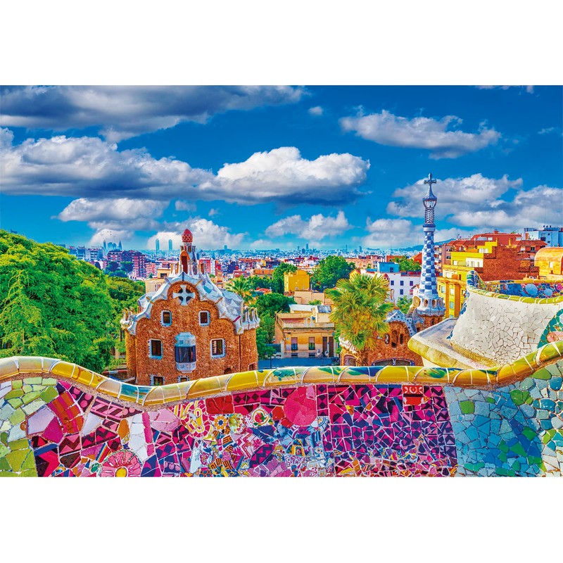 Clementoni 39744 Collection Park Güell, Barcelona 1000 Pieces, Jigsaw Puzzle
