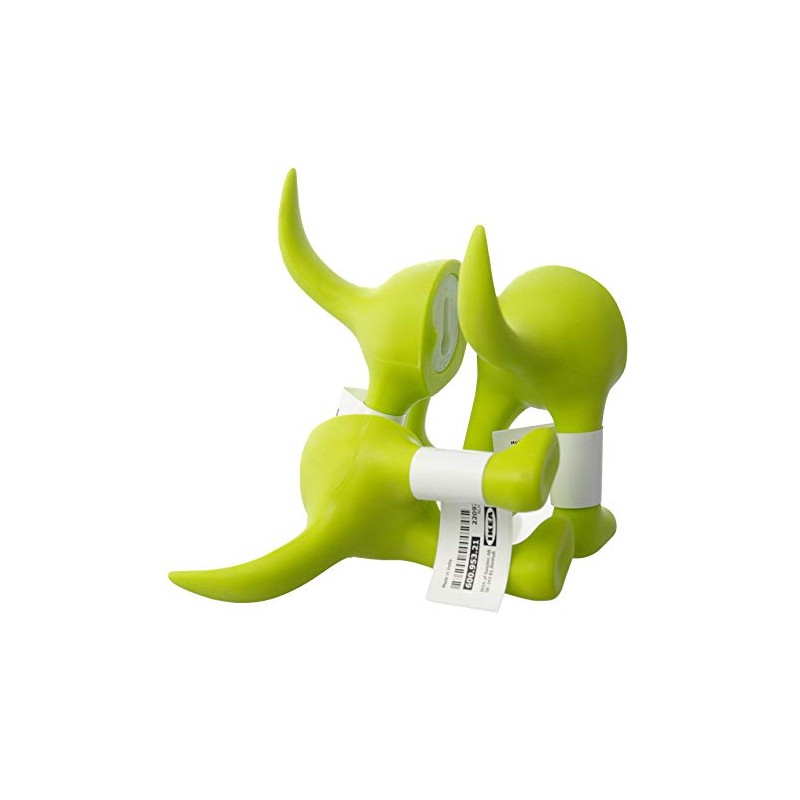 Ikea Set of 3 Dog Tail Hooks Hat Coat Key