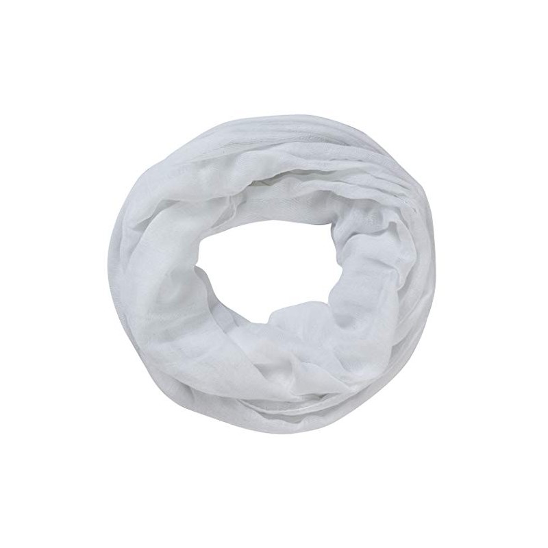Miobo Loop Scarf Crinkle Scarf Plain Colour 70 x 180