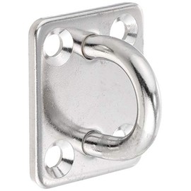DAIDOHANT 10102005 Stainless Steel Eye Plate [5φ] (A) 35 x (B) 30 x (C) 12 mm [SUS304] (1 piece)