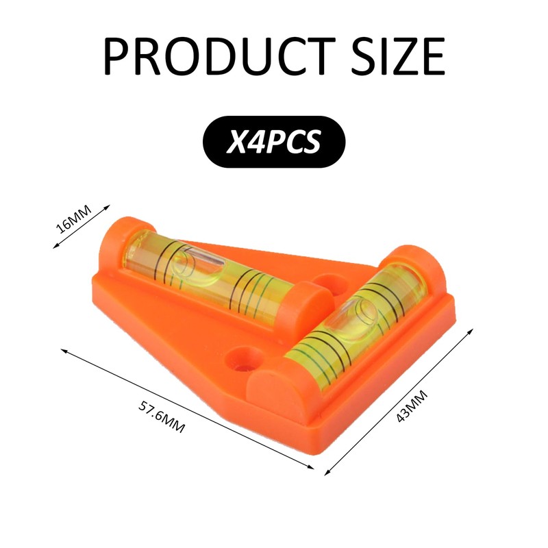 4 Piece Small Level, Mini Level, Rv Parts and Accessories,