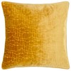 Paoletti Bloomsbury Cushion Cover, Mustard, 50 x 50cm