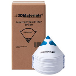 SuperFilter 300 pcs, Disposable Filter, 3D Printer Resin and Paint Strainer, Made in Korea by 3DMaterials