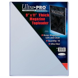 Ultra Pro 9" X 11-1/4" Thick Magazine Toploader 10ct