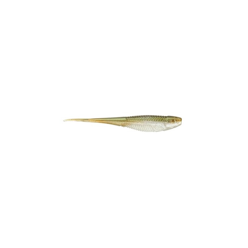Rapala Crush City The Jerk 3.75 Inch Lure, Glow Shad