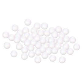 uxcell 50Pcs 1.25" White Polystyrene Foam Balls Smooth Round Solid Ball for Crafts, Art, DIY, Household, Party Decorations