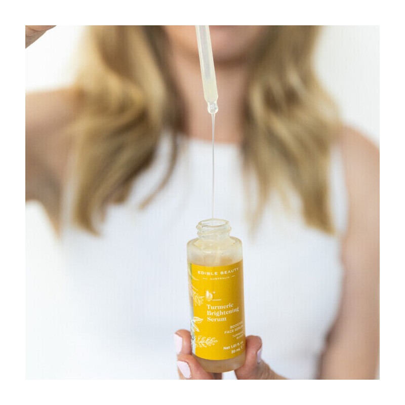 Edible Beauty Turmeric Brightening Serum, 30ml