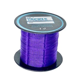BestCity Fly Fishing Fluorocarbon Coated Line, 100 Metres, 10.0lbs Violet