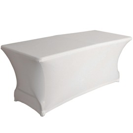 Velleman Table Cover Table Cover Husse Stretch Rectangular Washable White For FP180