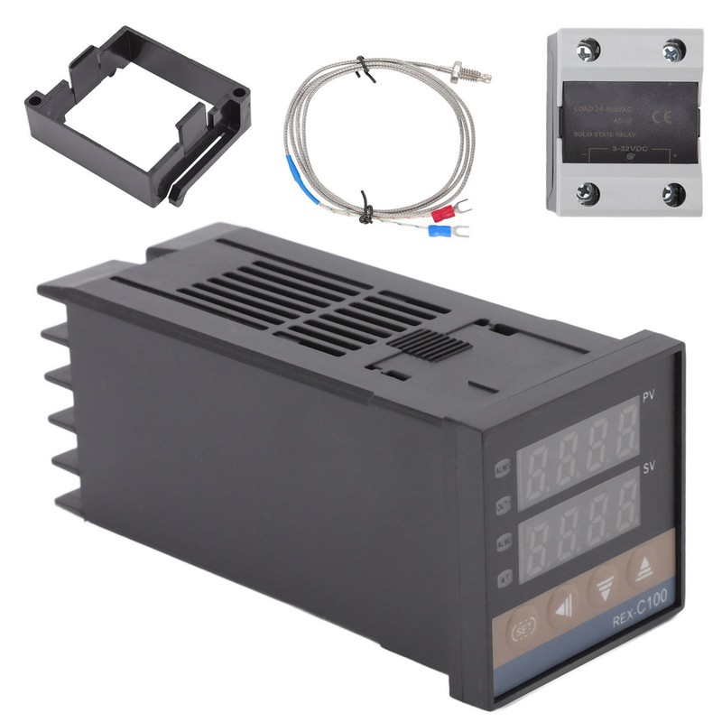 PID Thermostat Temperature Controller Set 0‑400℃ Chicken House Temperature Controller