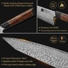 XINZUO 8.5 inch Chef Knife Damascus Steel Hand Forged Kiritsuke