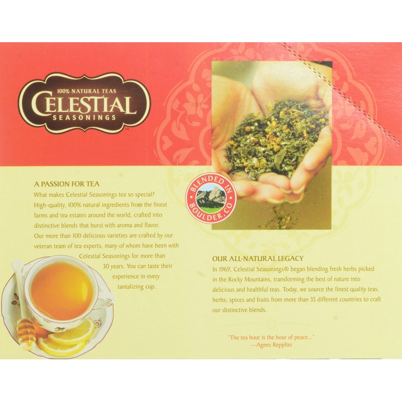 Celestial Seasonings English Breakfast Black Tea, 24 Count