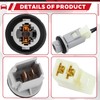 Svicari Side Marker Light Socket or License Plate Light with