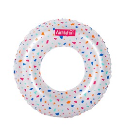 Swimming Ring, Swimming Ring for Adults and Children, Inflatable Swimming Rings, Colourful, Summer Water Swimming Hoops, Beach Pool Floats Toy for Swimming Pool Party Decorations