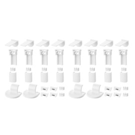 2 Sets Blinds Mounting Brackets Firmly Fixing Window Blind Brackets Accessories for Replace Repair