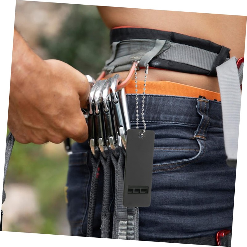 SUPVOX Outdoor Camping Essential Triple Frequency Emergency Whistle for Hiking