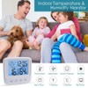 Mumoo Bear Indoor Thermometers Hygrometer Digital Room Thermometer and Humidity