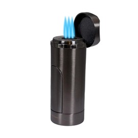 Vertigo King Triple Torch Lighter (Gunmetal)