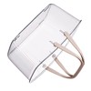 Clear Shower Storage Basket with Handle Drainage Holes Lightweight Shower