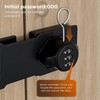 Cabinet Lock Keyless 3-Digit Password Combination Code Hasp Latch Lock