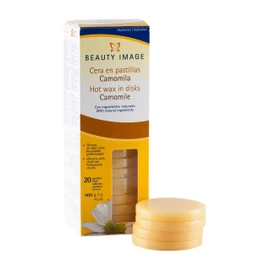 Beauty Image Camomile Hot Wax Discs, Pack of 20