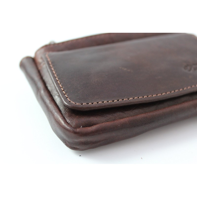 Safekeepers Key Case Leather Small – Key Bag with Zip