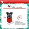 DecoLife Cute Handheld Mini USB Fan, Rechargeable Portable Fan, 3