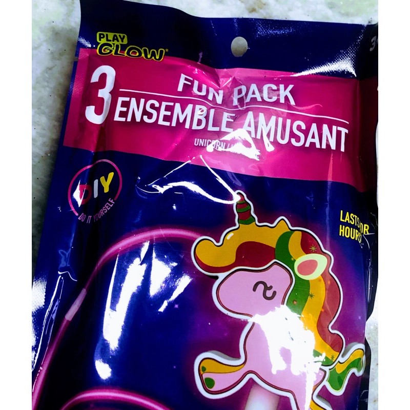 Ship N 24 Hours. New-Play Glow 3 Fun Pack Ensamble
