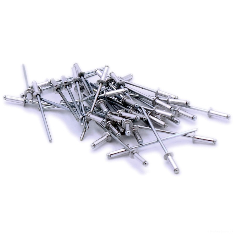 M2.4 (2.4mm x 10mm) Dome Blind Rivet - Aluminium (Pack