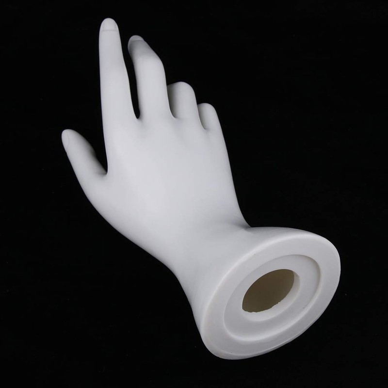 perfk Female Hand Jewelry Bracelet Gloves Display Organizer Stand, Wear-resistant,