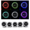 Aramox Air Vent, 5pcs 64 Color Front LED Turbine Air