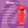 MORE Premium Shaker, 700 ml, Purple, Integrated Mixing Strainer &