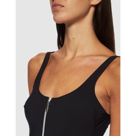 Rosa Faia Womens Elouise One-piece Swimsuit, 10H, black