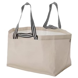 I-K-E-A GoRSNYGG Shopping Storage Bag Large Light Beige polypropylene 22 1/2x14 1/2x15 ¼ ''/2401 oz