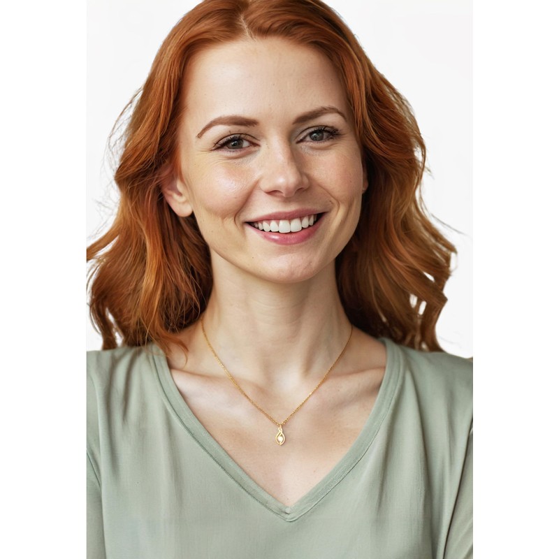 Sofia Milani - Women's Necklace 925 Silver with Zirconia Stones