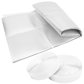 DOITOOL Attic Fan Covers insulated, Insulation Covers with Adhesive for Attic Fan, Attic Ceiling Insulation Shutter Covers, 50.7 X 37.34 X 0.39in