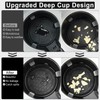 SINGARO Car Cup Holder Coaster, Silicone Cup Holder Insert, Universal