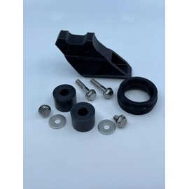 Chain Roller Guide Complete Kit - Black for Yamaha Blaster YFS200 1988-2006, for Yamaha Raptor 350 2004-2013 and Warrior 350 1987-2004