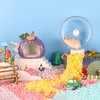 BUCATSTATE Hamster Spinning Wheel 15 Jelly Wheel, Quiet, Stable, Easy