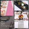 Trimming Shop 11x108 Inch Shimmer Sequin Table Runner Glitter Table
