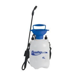 BRUFER 72022 Pump Sprayer 1.1 Gallon (4L), Garden Sprayers in Lawn and Garden with Comfortable D Handle, Weed Sprayer, Pump Spray with Pressure Release Valve, Water Sprayer for Car Cleaning