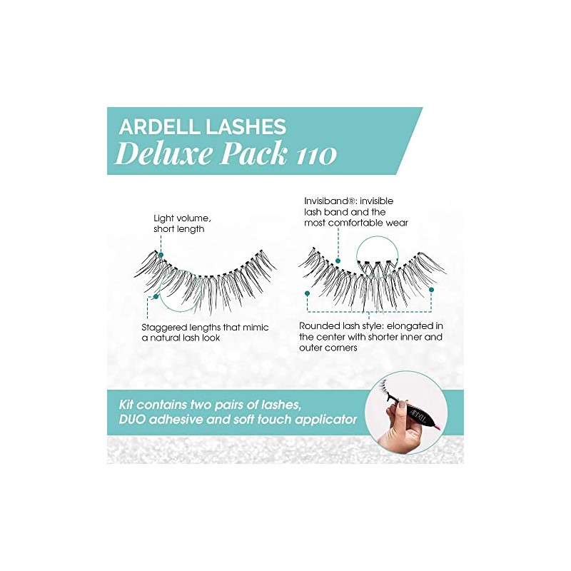 Ardell Deluxe Pack Lash, 110 (pack of 2)