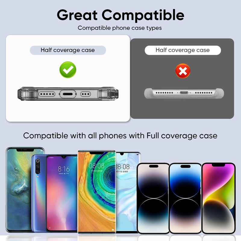 YSevenup mobile phone lanyard patch accessory;suitable for all full-coverage mobile