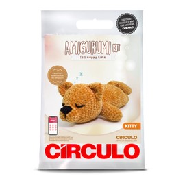 CÍRCULO Circulo Amigurumi Crochet Kit - It's Nappy Time - All Included, Easy Instructions - Crochet Kit for Beginners - Crochet Set - Animal Crochet Kit, Premium Amigurumi Yarn for Crocheting – Kitty