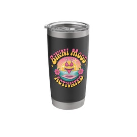 Bikini Mood Activated Fun Summer Beach Stainless Steel Insulated Tumbler