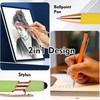 12 PCS 2 in 1 Stylus Ballpoint Pen with Stylus