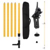 Laser Level Pole with Adjustable Mount 1/4-Inch by 20-Inch, 12