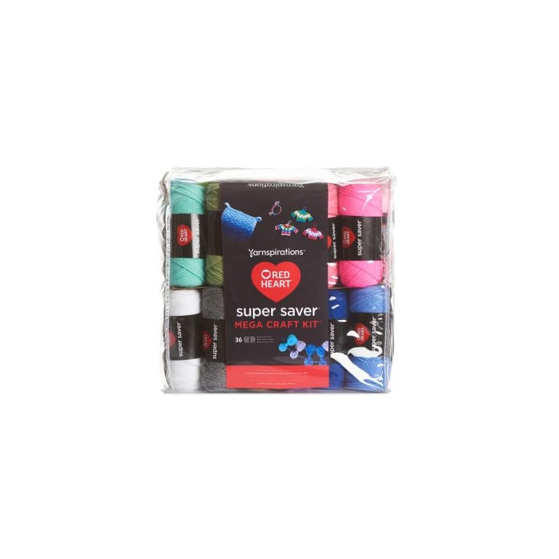 Red Heart Red Heart Super Saver Mega Yarn Craft Kit